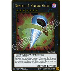 PGL3-IT063 Numero 11: Grande Occhio rara oro 1a edizione (IT) -NEAR MINT-