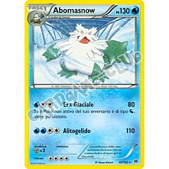 040 / 162 Abomasnow rara normale (IT) -NEAR MINT-