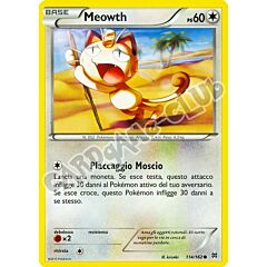 114 / 162 Meowth comune normale (IT) -NEAR MINT-