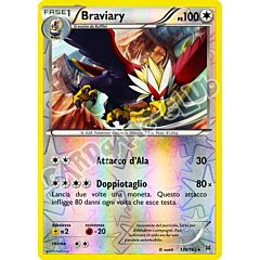 130 / 162 Braviary rara foil reverse (IT) -NEAR MINT-