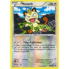 074 / 124 Meowth comune foil reverse (IT) -NEAR MINT-