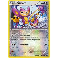 090 / 114 Aipom comune foil reverse (IT) -NEAR MINT-