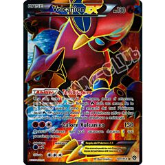 107 / 114 Volcanion EX rara segreta foil (IT) -NEAR MINT-