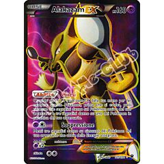 117 / 124 Alakazam EX rara segreta foil (IT) -NEAR MINT-
