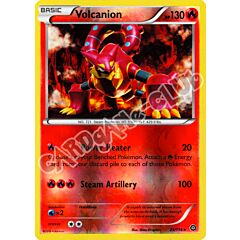 025 / 114 Volcanion rara foil reverse (EN) -NEAR MINT-
