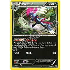061 / 114 Weavile rara normale (EN) -NEAR MINT-