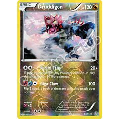 083 / 114 Druddigon rara foil reverse (EN) -NEAR MINT-