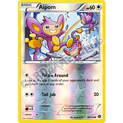 090 / 114 Aipom comune foil reverse (EN) -NEAR MINT-