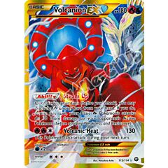 115 / 114 Volcanion EX rara segreta foil (EN) -NEAR MINT-