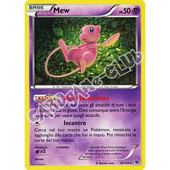 029 / 124 Mew rara foil (IT) -NEAR MINT-
