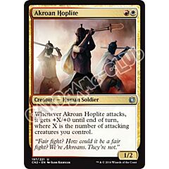 197 / 221 Akroan Hoplite non comune (EN) -NEAR MINT-