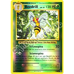 007 / 108 Beedrill rara foil reverse (IT) -NEAR MINT-