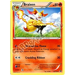 012 / 124 Braixen non comune normale (EN) -NEAR MINT-