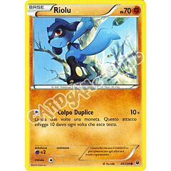 045 / 124 Riolu comune normale (IT) -NEAR MINT-