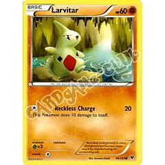 040 / 124 Larvitar comune normale (EN) -NEAR MINT-