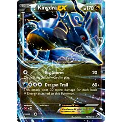 073 / 124 Kingdra EX rara ex foil (EN) -NEAR MINT-
