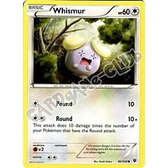 080 / 124 Whismur comune normale (EN) -NEAR MINT-