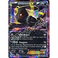 055 / 124 Umbreon EX rara ex foil (IT) -NEAR MINT-