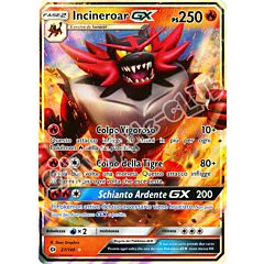 027 / 149 Incineroar GX rara GX foil (IT) -NEAR MINT-