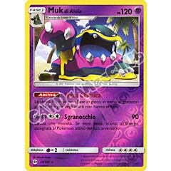 058 / 149 Muk di Alola rara foil reverse (IT) -NEAR MINT-