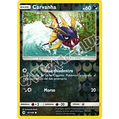 081 / 149 Carvanha comune foil reverse (IT) -NEAR MINT-