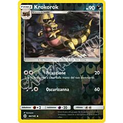 084 / 149 Krokorok non comune foil reverse (IT) -NEAR MINT-