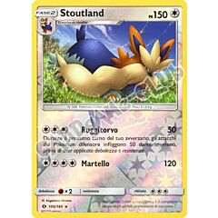 105 / 149 Stoutland rara foil reverse (IT) -NEAR MINT-