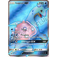139 / 149 Lapras GX rara segreta foil (IT) -NEAR MINT-