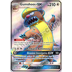 145 / 149 Gumshoos GX rara segreta foil (IT) -NEAR MINT-