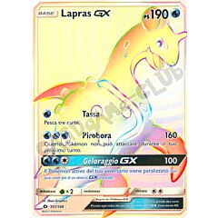 151 / 149 Lapras GX rara segreta foil (IT) -NEAR MINT-