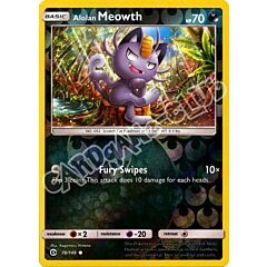 078 / 149 Alola Meowth comune foil reverse (EN) -NEAR MINT-