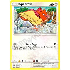 097 / 149 Spearow comune normale (EN) -NEAR MINT-