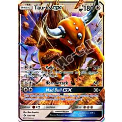 100 / 149 Tauros GX rara GX foil (EN) -NEAR MINT-