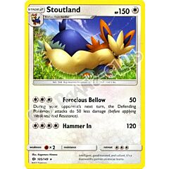 105 / 149 Stoutland rara normale (EN) -NEAR MINT-