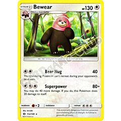112 / 149 Bewear rara normale (EN) -NEAR MINT-
