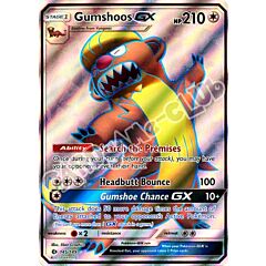 145 / 149 Gumshoos GX rara segreta foil (EN) -NEAR MINT-