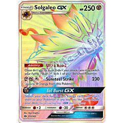 155 / 149 Solgaleo GX rara segreta foil (EN) -NEAR MINT-