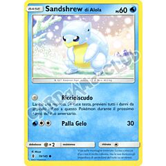 019 / 145 Sandshrew di Alola comune normale (IT) -NEAR MINT-