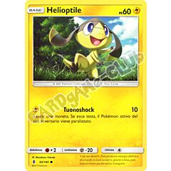 043 / 145 Helioptile comune normale (IT) -NEAR MINT-
