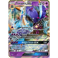 057 / 145 Toxapex GX rara GX foil (IT) -NEAR MINT-