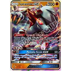 074 / 145 Lycanroc GX rara GX foil (IT) -NEAR MINT-