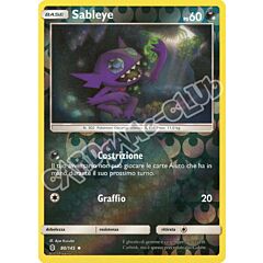 080 / 145 Sableye non comune foil reverse (IT) -NEAR MINT-