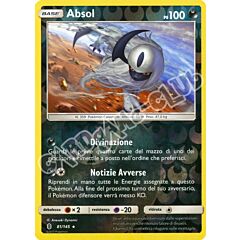 081 / 145 Absol rara foil reverse (IT) -NEAR MINT-