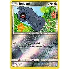 083 / 145 Beldum comune foil reverse (IT) -NEAR MINT-