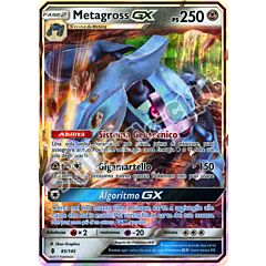 085 / 145 Metagross GX rara GX foil (IT) -NEAR MINT-