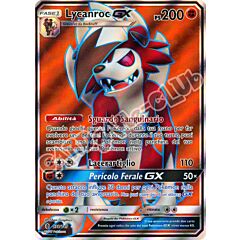 138 / 145 Lycanroc GX rara segreta foil (IT) -NEAR MINT-