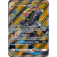 141 / 145 Kommo-o GX rara segreta foil (IT) -NEAR MINT-