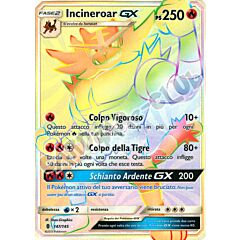147 / 145 Incineroar GX rara segreta foil (IT) -NEAR MINT-