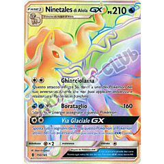 150 / 145 Ninetales di Alola GX rara segreta foil (IT) -NEAR MINT-