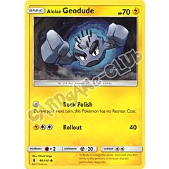 040 / 145 Alolan Geodude comune normale (EN) -NEAR MINT-